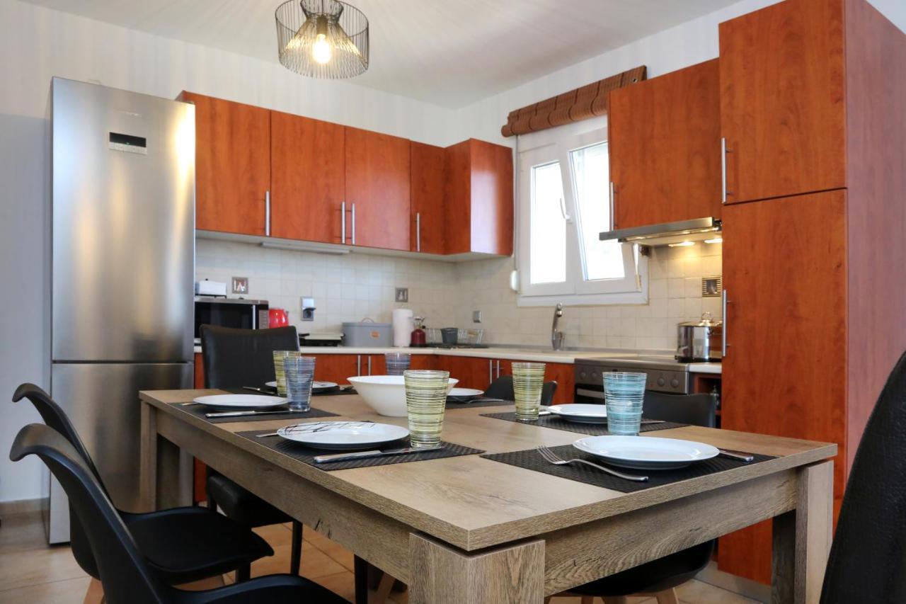 Nenas House Apartment Nea Iraklitsa Bagian luar foto